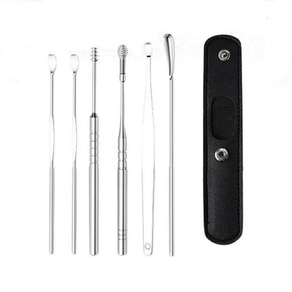 Earwax Cleaner Tool Set Ear Wax Removal Tool Ear Pick Earwax Removal Kit Earwax Cleaner With Portable Case Household Portable Manual Ear Wax Removal Kit For Men Women