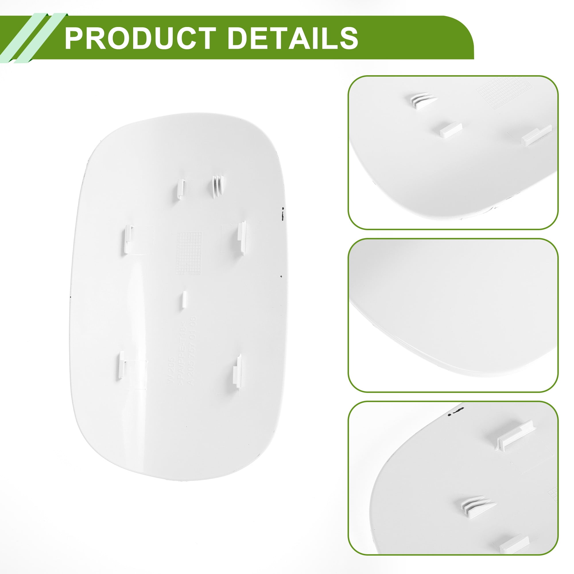 Unique Bargains Fuel Tank Door Cap for Mercedes-Benz C350e 2016-2018 Filler Flap Cover
