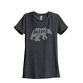 thumbnail image 1 of Thread Tank Mimi Bear Women's Fashion Relaxed Crewneck T-Shirt Tee Charcoal Small, 1 of 5
