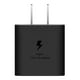 thumbnail image 1 of Cargador de Pared Samsung Tipo C Negro 25W, 1 of 4