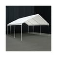thumbnail image 3 of King Canopy 18 ft x 20 ft White Drawstring Carport Canopy Cover, 3 of 4