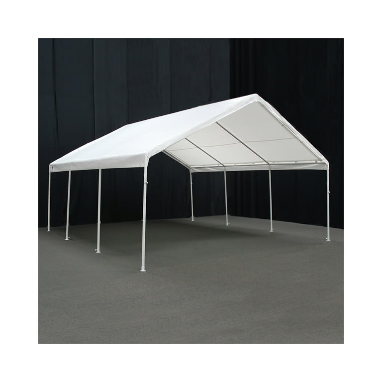 King Canopy 18x20 ft White Drawstring Replacement Cover for