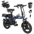 thumbnail image 1 of Inlife Bicicleta eléctrica plegable de 14 pulgadas para adultos, 1 of 9