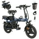 thumbnail image 1 of Inlife Bicicleta eléctrica plegable de 14 pulgadas para adultos, 1 of 9