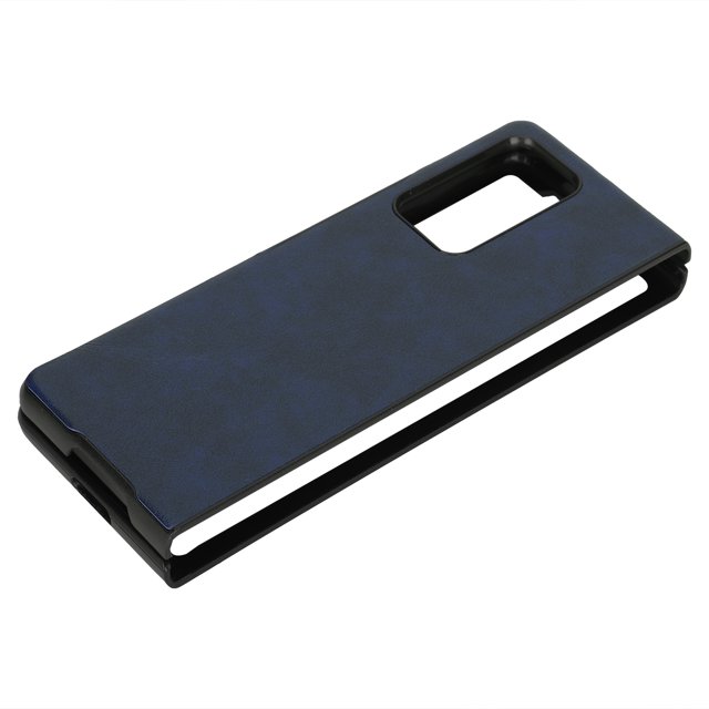 Leather Case Cover, Anti Fall Non-Slip Anti-Scratch Shockproof Leather Hard Case For Z Fold 2 Black,Blue,Green,Brown