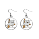thumbnail image 1 of Las ramas de los canguros duermen. Pendientes pendientes de plata colgantes joyas señora Unbranded M, 1 of 3