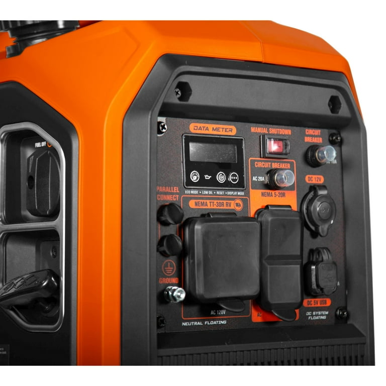 WEN 4500-Watt Inverter Generator, RV-Ready, Quiet, Portable, and
