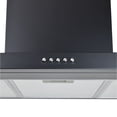 thumbnail image 4 of Campana extractora tipo T de pared SUPRA TORINO BLACK 90 cm color negro, 4 of 6