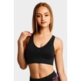 thumbnail image 2 of DailyWear Womens Sports Bra 6 Pack Various Style - One Size, Plus Size One Size, 0124SP, 2 of 6