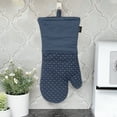 thumbnail image 6 of All-Clad Ogee Silicone Printed Oven Mitt, 2-Pack, Indigo, 6 of 6