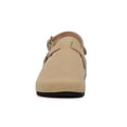 thumbnail image 2 of YOKI GILA-147 Women's Faux Suede Slip On Backstrap Buckle Clog, 2 of 4