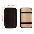 thumbnail image 4 of Car Armrest Cushion Cover Center Console Box Pad Protector Mat Accessory, 4 of 8