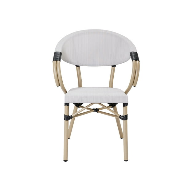 Silla Bistro con brazos - Gris claro Gaia Herbs Bistro