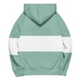 thumbnail image 6 of Women Casual Long Sleeve Hoodies Color Block Crewneck Basic Fall Sweatshirts Loose Fit Tops, 6 of 6