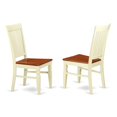 thumbnail image 4 of East West Furniture Dublin 5-piece Dining Set with Wood Chairs in Cherry, 4 of 5