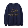 thumbnail image 3 of Latto Merch Sugar Honey Iced Tea Logo Crewneck Sweatshirt Unisex Fashion Long Sleeve Top, 3 of 4