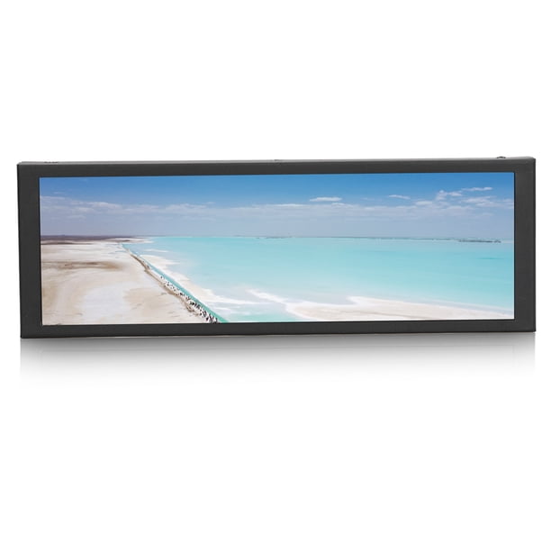 Pantalla LCD De Barra Estirada, Caja De PC Pantalla Secundaria Dirección De Visualización Libre 16,7 M Color De Pantalla Para CM3 Para Computadora