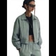 thumbnail image 3 of Chaqueta Corta para Mujer, Anorak Utilitario Extragrande con Cremallera, Color Verde Talla L, 3 of 9