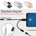 thumbnail image 4 of Wmool USB-C Type C To 3.5mm Aux o Charging Cable Adapter Splitter Head O4, 4 of 8