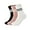 3 Pack Black/White/Pink, variant on Pilates Grippy Socks with Grips for Women Yoga Non Slip Long Socks for Pure Barre, Ballet,Dance Workout 2-5 Pack