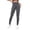 #02 Gray 【Mix, Match & Rotate: Stock Up on Daily Colors】, variant on Womens High Waisted Yoga Pants, Slim Fit Comfort Stretch Leggings with Fleece Lined, Yoga Workout Fitness Wear | VerBelle,Black L