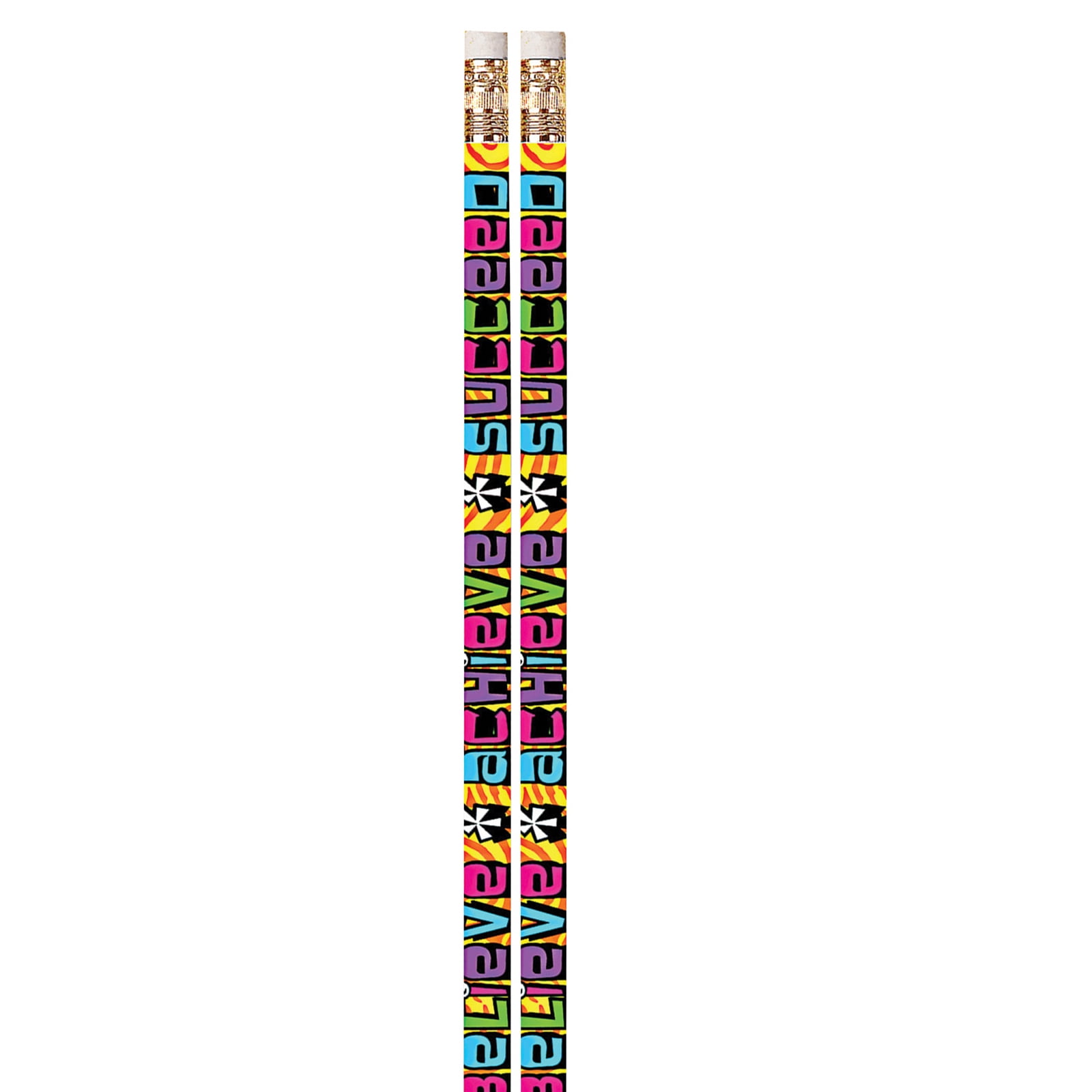 Musgrave Pencil Company Believe Achieve Succeed Motivational Pencils, Pack of 144