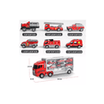 thumbnail image 4 of Juguetes De Camión De Bomberos Para Niños 7 En 1 rojo, 4 of 5