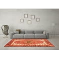 thumbnail image 3 of Ahgly Company Indoor Round Persian Orange Traditional Area Rugs, 4' Round, 3 of 4