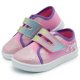 thumbnail image 4 of Tenis Niña Moda Velcro Bubble Gummers Claire Rosa/lila 14-19 rosa claro 18, 4 of 5
