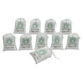 thumbnail image 4 of Darling Souvenir White Rabbit & Egg Easter Party Supplies Gift Pouches FavorCandy Bags15 Pieces, 4 of 5