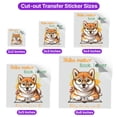 thumbnail image 5 of Shiba Inu Mother Book Lover Living That Dog Mom Life Happy Mother's Day Cutout Transfer Sticker Shibas Dog Lovers Gifts Idea Transparent Decal Art Decor - 03004, 5 of 5