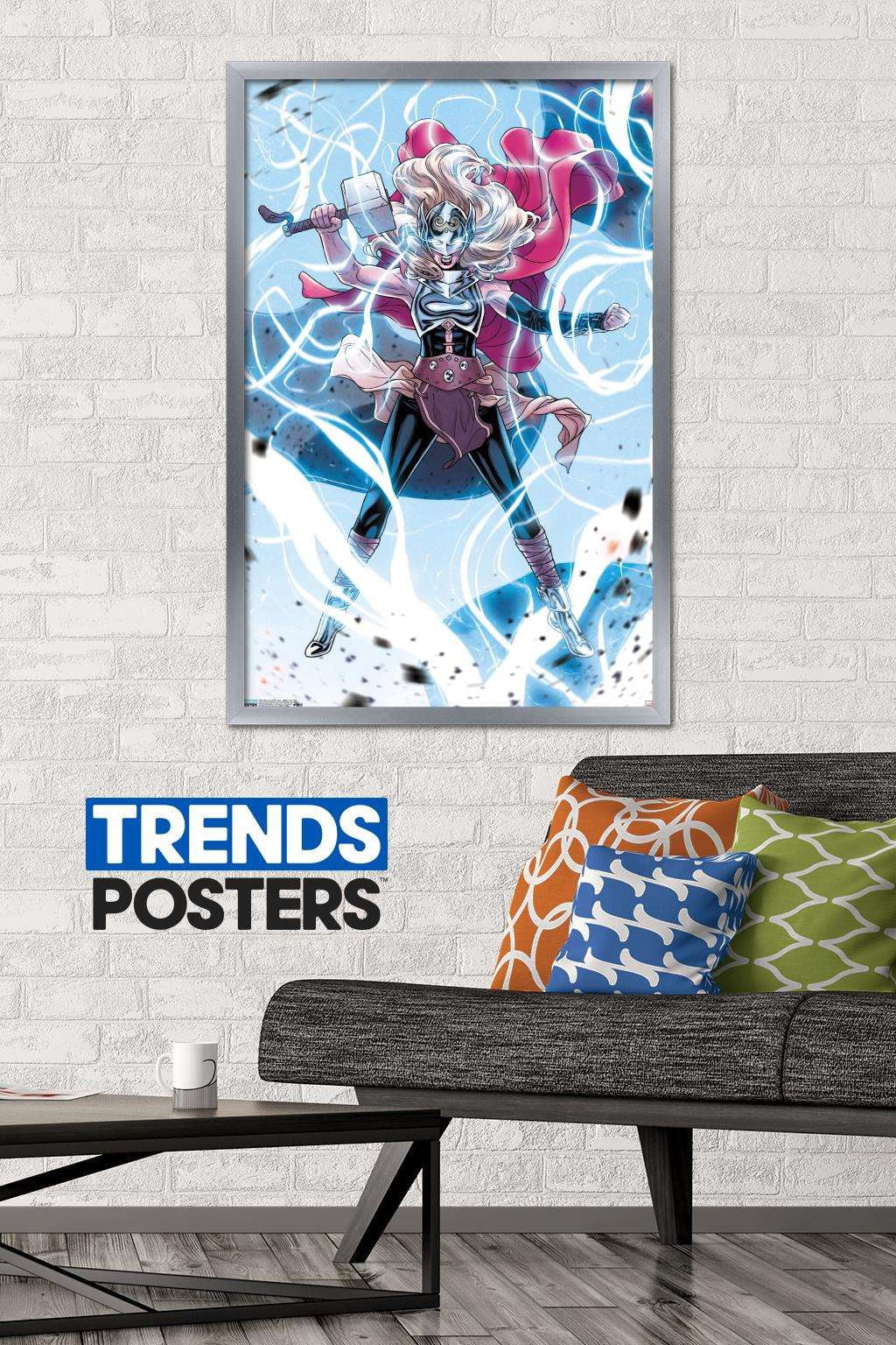 Marvel Comics - Thor - Mighty Thor #704 Wall Poster, 22.375" x 34", Framed