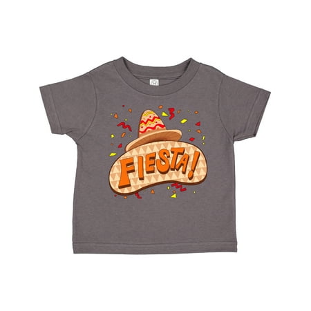 

Inktastic Fiesta! Sombrero Party for Cinco De Mayo Gift Toddler Boy or Toddler Girl T-Shirt