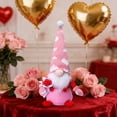 thumbnail image 4 of 1PCS Valentine's Day Decorations - Pink Plush Swedish Stuffed Ornaments, Home Table & Shelf Decor for Home Party, Valentine Gifts, 4 of 5