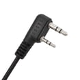 thumbnail image 2 of Mistaha Universal 2Pin Finger PTT Earpiece with Microphone Headset for Kenwood BAOFENG Retevis Two Way, 2 of 8