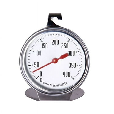 Apooke Large Dial Kitchen Cooking Oven Thermometer, 2.4Inch Dial, Stainless Steel Kitchen Food Temperature Meter