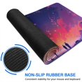 thumbnail image 6 of Rectangle Colorful Style Mouse Mat, Gaming Mouse Pad for Rubber Base Gradient Space Large Mouse Pad with Stitched Edges, Office Mouse Pad for Women Men Kids, 31.5x15.7in, 6 of 7