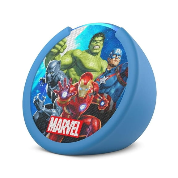 Alexa Echo Pop Infantil Version Marvel Avengers