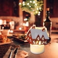 thumbnail image 4 of Fiudx Decoraciones navideñas para interiores Velas electrónicas, árboles de Navidad, Papá Noel, muñecos de nieve, velas creativas, luces de noche pequeñas, adornos decorativos, 4 of 6