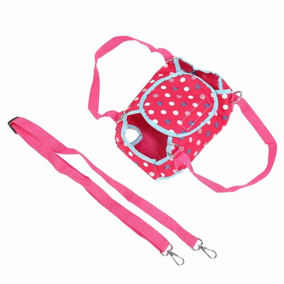 Soporte De Elevación Para Mascotas, Arnés De Soporte Para Mascotas De Poliéster Lavable, Transpirable, Cómodo, De Un Hombro, De Color Rosa, Para Gatos Para Exteriores