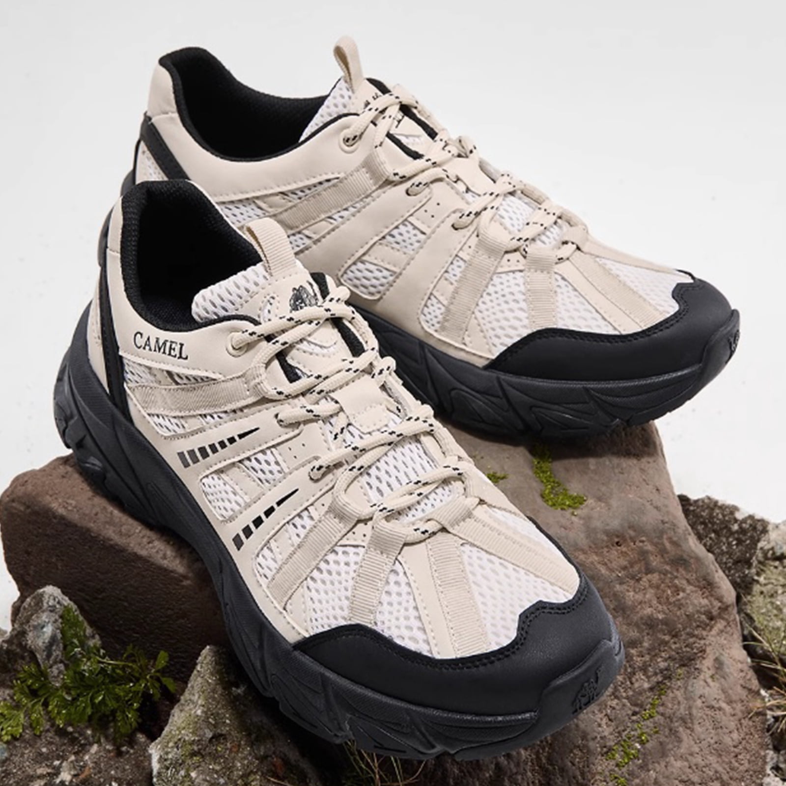 CAMEL Womens Hiking Shoes Low Top Sneakers Trail Trekking Running Shoes Hiking Boots