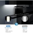 thumbnail image 3 of Luz de armario 23cm-Lámpara con sensor de movimiento interior, recargable por USB, instalación magnética/pegamento 3M, luz nocturna, cocina, dormitorio, escaleras, 3 of 5