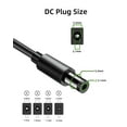 thumbnail image 2 of 12 Volt 2A Power Adapter Usb Supply AC to DC 2.1mm X 5.5mm Plug 12v 2 Amp Power Supply, Wall Plug Extra Long 15 Foot Cord, 2 of 3