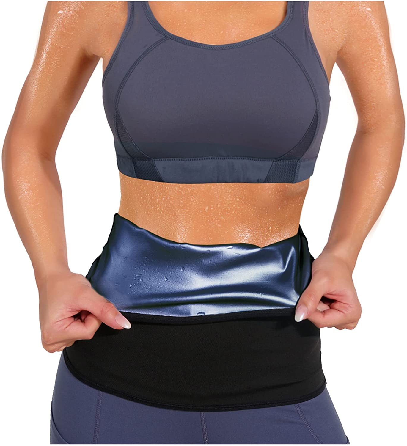 Nebility Waist Trimmer for Women Weight Loss,Tummy Trainer Sweat