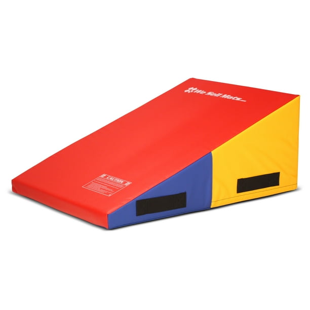We Sell Mats Preschool Gymnastics Incline Cheese Wedge Mat for Ages 35