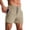 khaki, variant on Mens Athletic Shorts 5 Inch Quick Dry Gym Workout Shorts Men Lightweight Sports Running Shorts With Pockets grey S