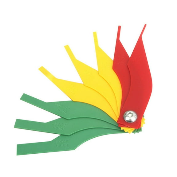 Car Brake Pad Scale Thickness Gauge Car Brake Block Wear Measuring Instrument for Tool Feeler Gauge Detector