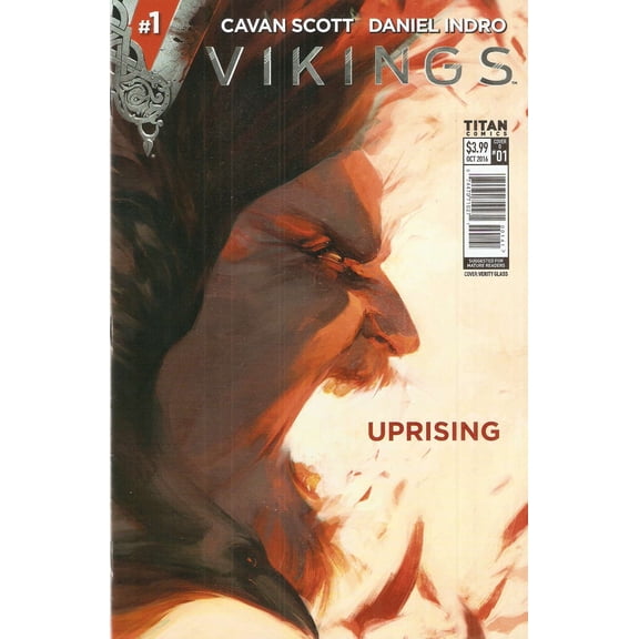 Vikings: Uprising #1D VF ; Titan Comic Book