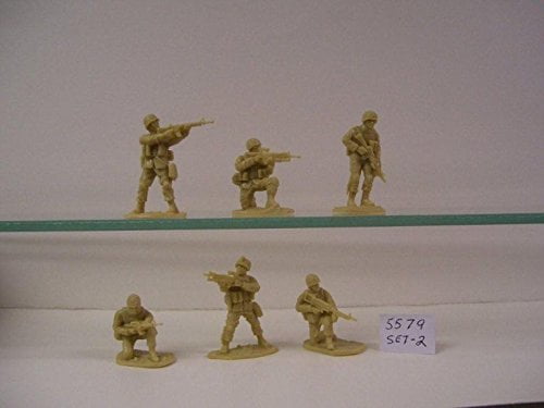 Military Model Playset Toy Soldiers & Horse Army Men Accessory 10pcs #2 