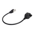 thumbnail image 4 of Cable de extensión de redes macho a hembra con orificio para tornillo, Cable adaptador fijable para componentes de redes LAN, 0,3 metros, 4 of 5